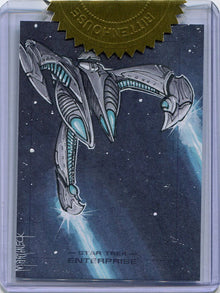 Star Trek Enterprise Archives S2 Sketch Card by Warren Martineck
