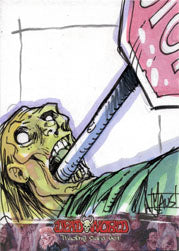 Deadworld Sketch Card by Bill Maus