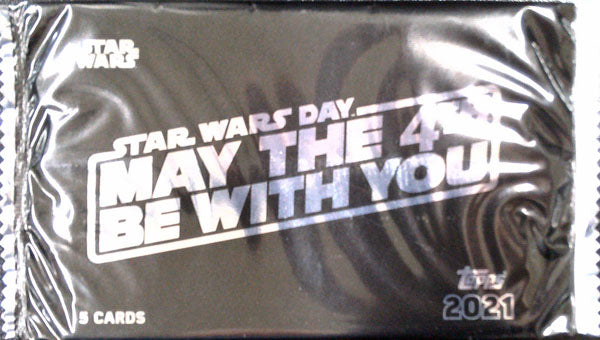 Topps 2021 Star Wars Day May The 4th Promo Pack
