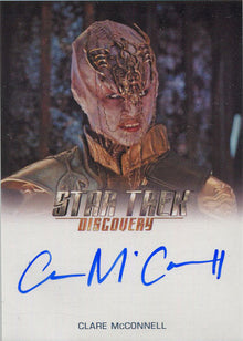 Star Trek Discovery Season 1 Autograph Card Clare McConnell as Dennas (FB)