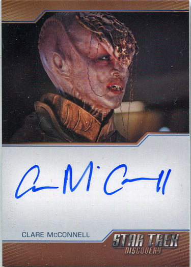 Star Trek Discovery Season 2 Autograph Card Clare McConnell as Dennas