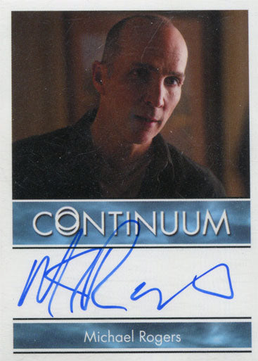 Continuum Season 3 Autograph Card Michael Rogers as Roland Randol
