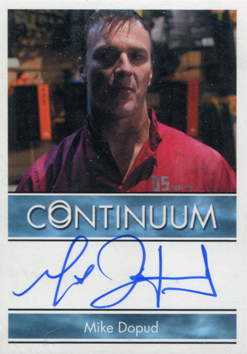 Continuum Season 3 Autograph Card Mike Dopud as Stefan Jaworski