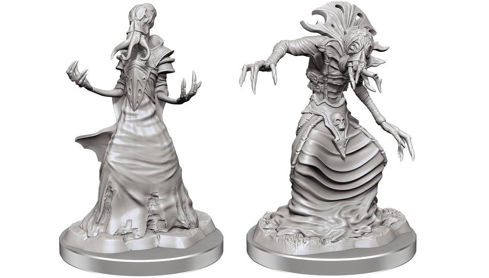 Nolzur's Marvelous Miniatures -  Unpainted: Mind Flayers