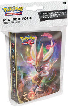 Pokemon Sword & Shield Rebel Clash Mini Portfolio & Booster Pack