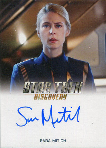 Star Trek Discovery Season 2 Autograph Card Sara Mitich as Lt. Nilsson (FB)