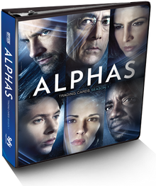Alphas Season One Trading Card Binder with Exclusive Card