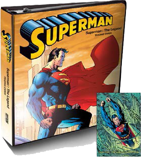 Superman The Legend Trading Card Binder with Exclusive Foil Card