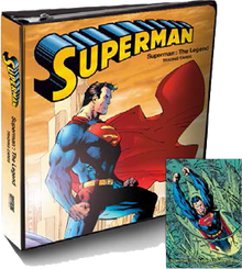Superman The Legend Trading Card Binder with Exclusive Foil Card