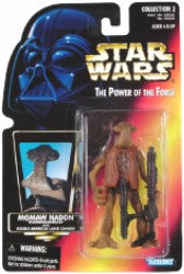 Star Wars POTF Momaw Nadon (Hammerhead) Action Figure Red Card