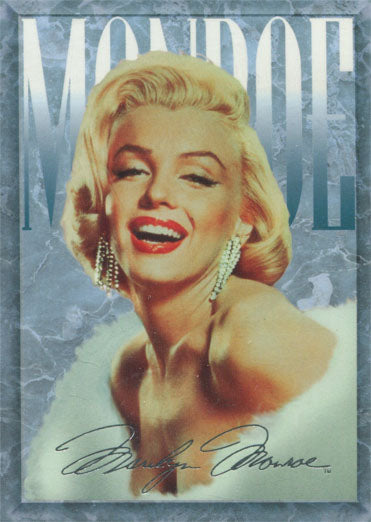 Marilyn Monroe Series 1 Silver Signature Promo Card