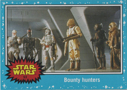 Topps 2015 Journey To Star Wars:  The Force Awakens Base Card 53 Bounty Hunters