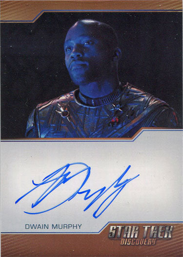 Star Trek Discovery Season 1 Autograph Card Dwain Murphy as Mirror Capt. Maddox