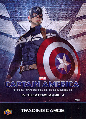Captain America Movie 2 Winter Soldier Promo Card NSU