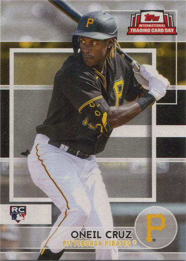 Topps 2022 International Trading Card Day Base Card NTCD-22 Oneil Cruz