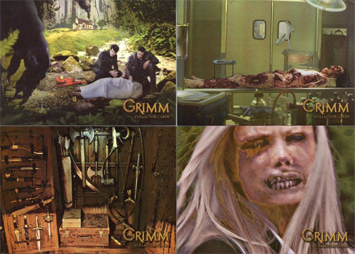 Grimm 2012 NYCC Complete 4 Card Foil Promo Set