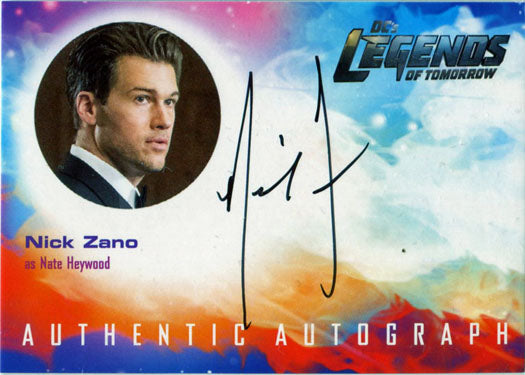 DCs Legends of Tomorrow Autograph Card NZ1 Nick Zano as Nate Heywood