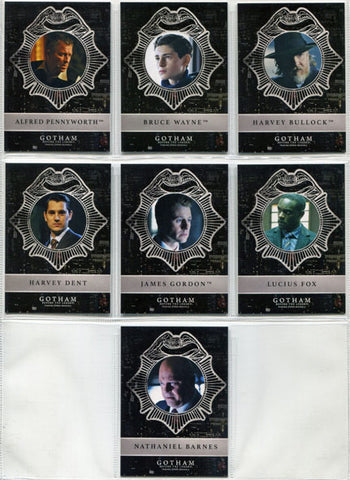 Gotham Season 2 New Day Dark Knights Complete 7 Card Chase Set ND1 to ND7