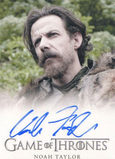 Game of Thrones Season 4 Autograph Card Noah Taylor as Locke