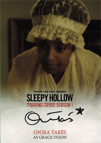 Sleepy Hollow Season 1 Autograph Card OT Onira Tares as Grace Dixon