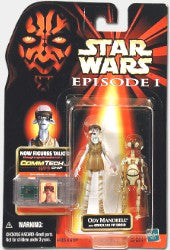 Star Wars Episode 1 Ody Mandrell with Otoga 222 Pit Droid Action Figure with Commtech Chip