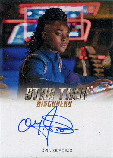 Star Trek Discovery Season 2 Autograph Card Oyin Oladejo as Joann Owosekun (FB)