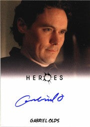 Heroes Archives Autograph Card Gabriel Olds as Agent Taub