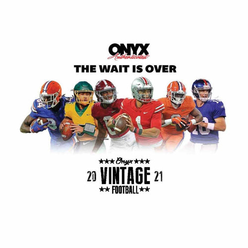 2021 Onyx Vintage Collection Football Trading Card Box
