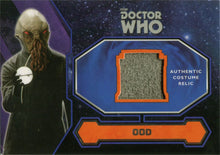Doctor Who 2015 Costume Relic Card Ood Alien Costume