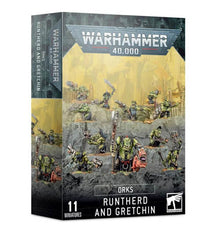 Warhammer 40k: Orks - Runtherd and Gretchin