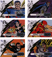 Justice League Archives Other Earths Complete 6 Card Chase Set