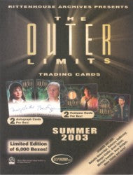 Outer Limits: Sex, Cyborgs & Sci-Fi Trading Card Sell Sheet