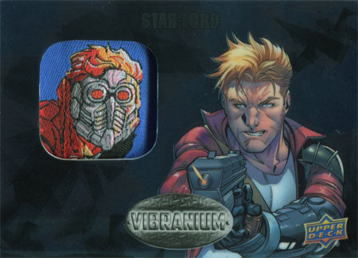 Marvel Vibranium Manufactured Patch Chase Card P-11 Star-Lord