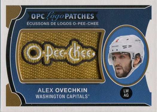 O-Pee-Chee Hockey 2015-16 Logo Patches Card P-53 Alex Ovechkin