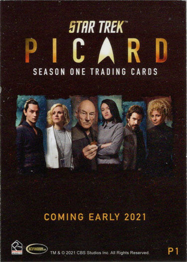 2021 Star Trek Picard Season 1 Promo Card P1
