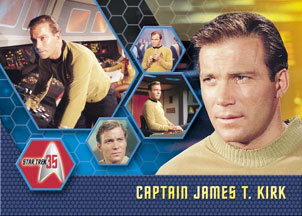Star Trek 35th Anniversary Promo Card P1