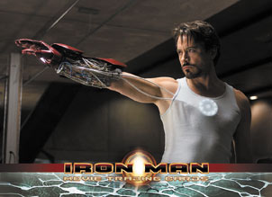 Iron Man Movie P1 Promo Card