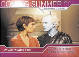 Star Trek Enterprise Season 3 P1 Promo Card