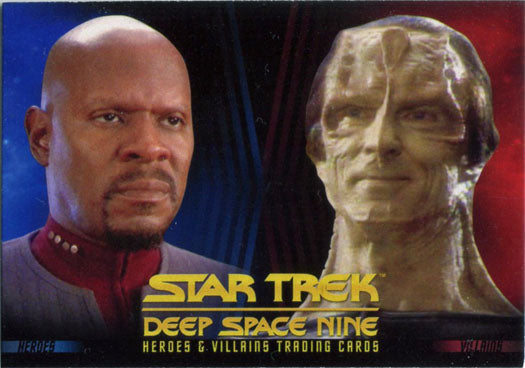 Star Trek DS9 Heroes & Villains P1 Promo Card