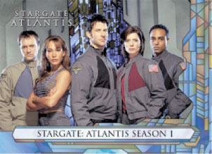 Stargate Atlantis Season 1 P1 Promo Card