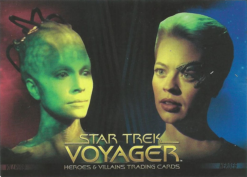 Star Trek Voyager Heroes & Villains P1 Promo Card