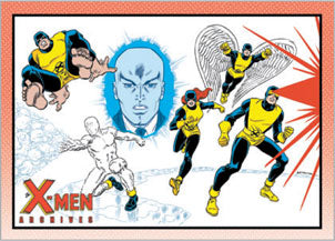 X-Men Archives P1 Promo Card