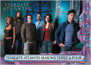 Stargate Atlantis Seasons 3 & 4 P1 Promo Card