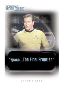 Quotable Star Trek Original Series P1 Promo Card