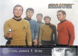Star Trek 40th Anniversary P1 Promo Card