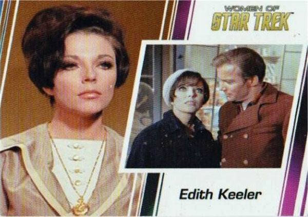 Women of Star Trek 50th Anniversary Promo Card P1 Edith Keeler