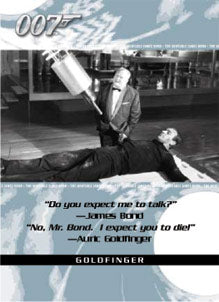 Quotable 007 James Bond P1 Promo Card