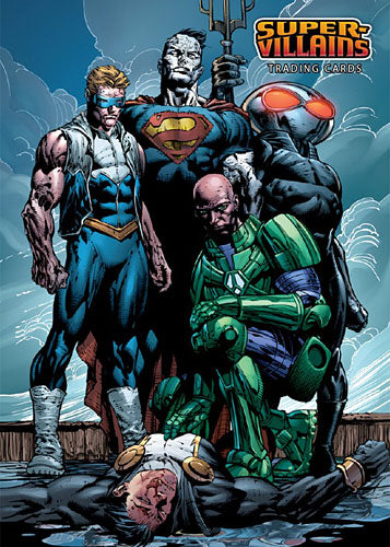 DC Comics Super-Villains P1 Promo Card NSU