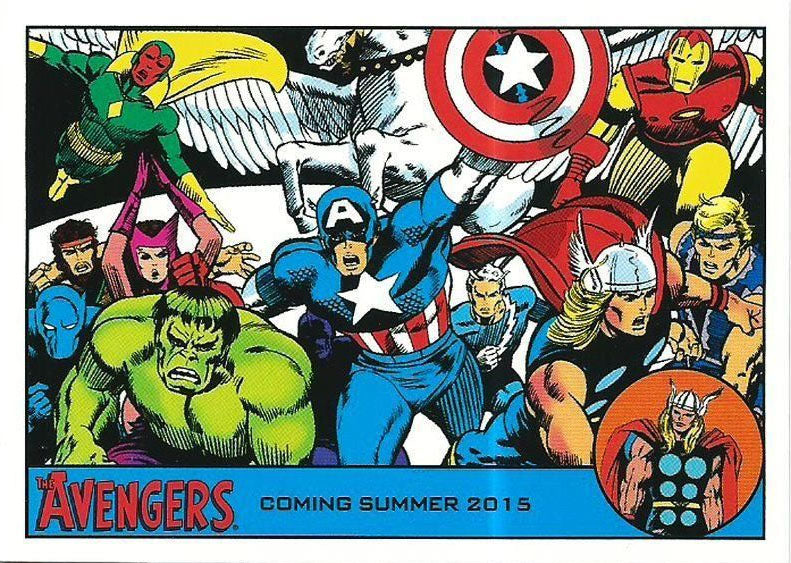 Marvel Avengers Silver Age P1 Promo Card
