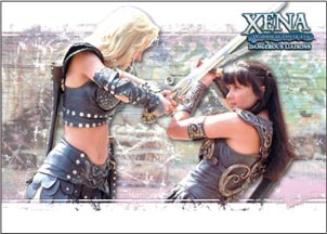 Xena Dangerous Liaisons P1 Promo Card Card